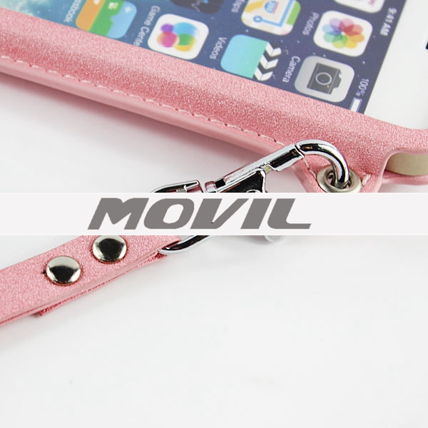 NP-1975 PU  leathe funda para Apple iPhone 4s-8